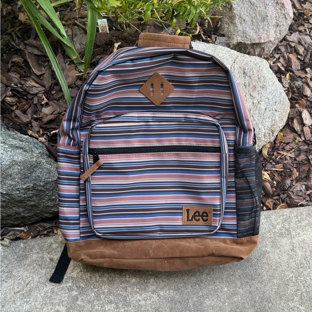 Lee Striped Multicolor Backpack